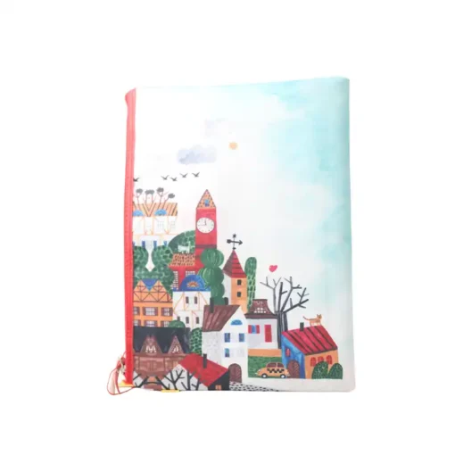 پوشه پارچه ای سویل طرح ساختمان
