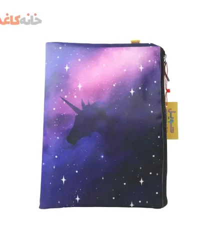 پوشه پارچه ای سویل طرح اسب تک شاخ و ستاره