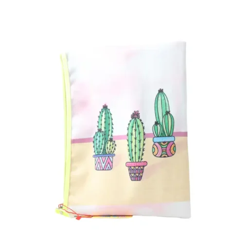 پوشه پارچه ای سویل طرح کاکتوس