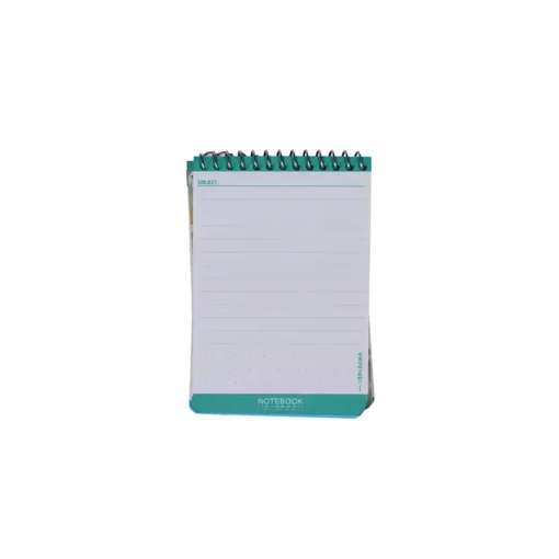 یادداشت 80 برگ فنری طلقی 1/16 اسپادانا طرح موش گوگولی - Image 3