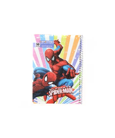 دفتر 50 برگ فنری اسپادانا طرح مرد عنکبوتی