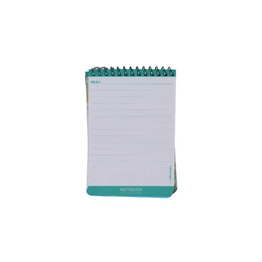 یادداشت 80 برگ فنری طلقی 1/16 اسپادانا طرح اسب تک شاخ - Image 3