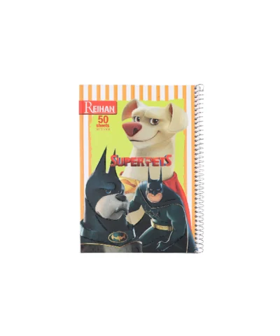 دفتر50برگ فنری نقاشی ریحان طرح بت من