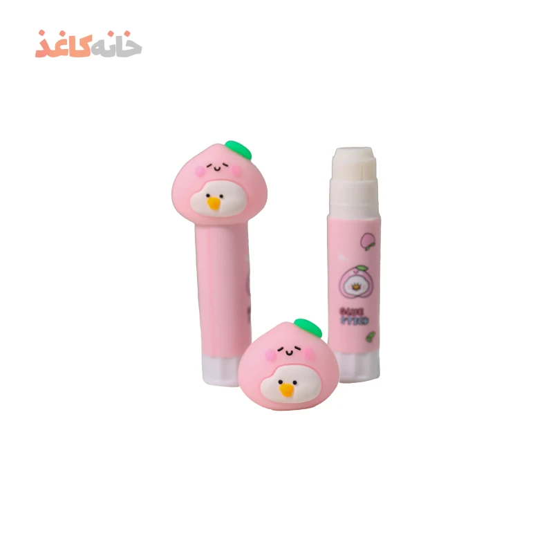 چسب ماتیکی فانتزی طرح جوجه صورتی