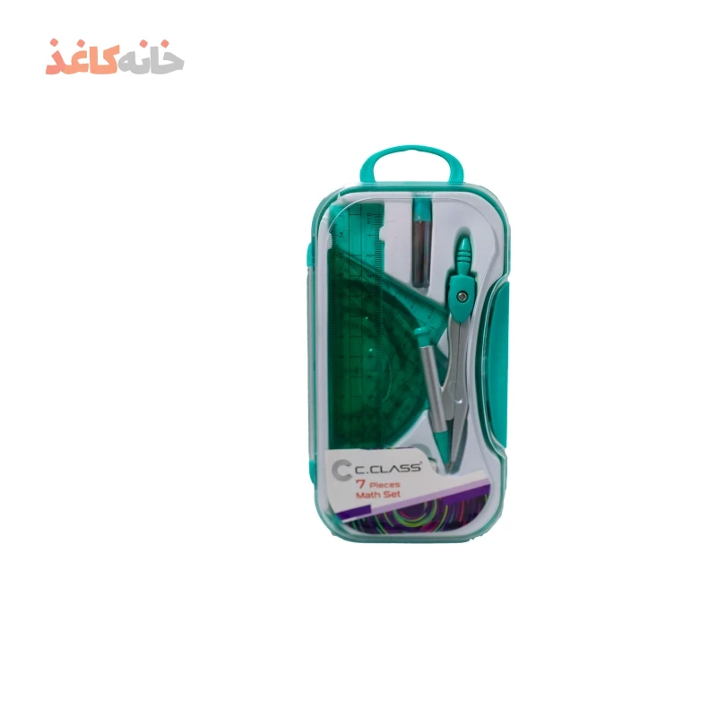 ست 7تیکه پرگار مکانیکی سیکلاس مدل سبز