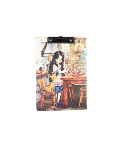 تخته شاسی A4 مقوایی سویل طرح دختر درحال اشپزی