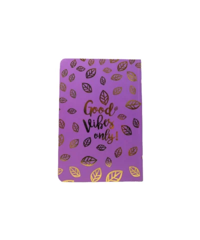 دفتر50برگ ته چسب پاستلی سویل رنگ بنفش
