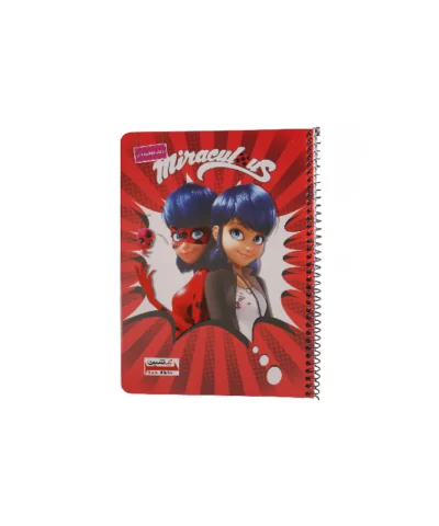 دفتر40برگ حاشیه دار یک شین طرح دختر کفش دوزکی