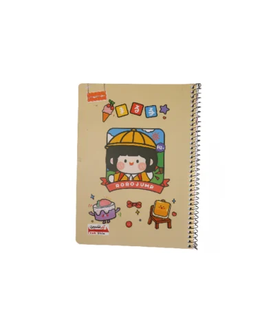 دفتر40برگ حاشیه دار یک شین طرح پسر بچه کلاه دار