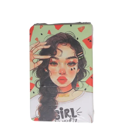 کلاسور 6 حلقه سویل طرح دختر و هندوانه