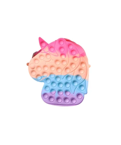 کیف سیلیکونی سایز بزرگ طرح یونی کورن