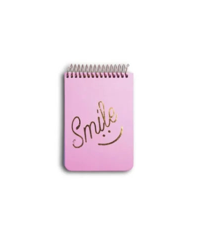 یادداشت پاستلی smile سویل رنگ صورتی کم رنگ