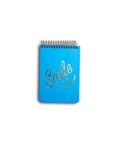 یادداشت پاستلی smile سویل رنگ ابی کم رنگ