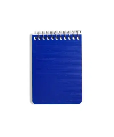 یادداشت 80برگ کوچک طلقی رنگی اسپادانا طرح ابی پررنگ