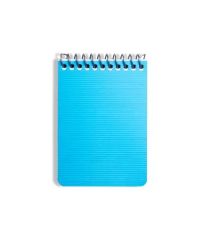 یادداشت 80برگ کوچک طلقی رنگی اسپادانا طرح ابی کم رنگ