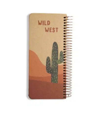 یادداشت تودولیست جلدسخت کرافت سویل طرح کاکتوس