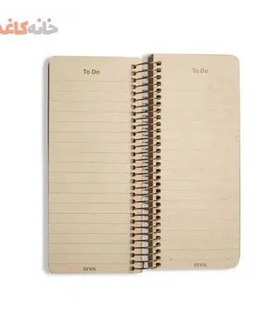 یادداشت تودولیست جلدسخت کرافت سویل طرح برگ - Image 3