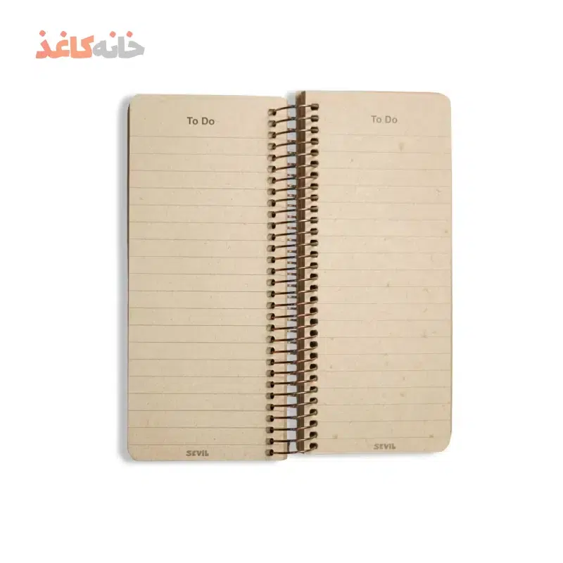 یادداشت تودولیست جلدسخت کرافت سویل طرح برگ - Image 3