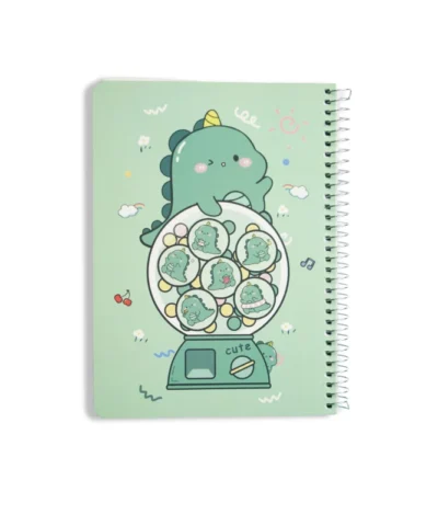 دفتر حاشیه دار سویل کد 605 طرح جوجه دایناسور