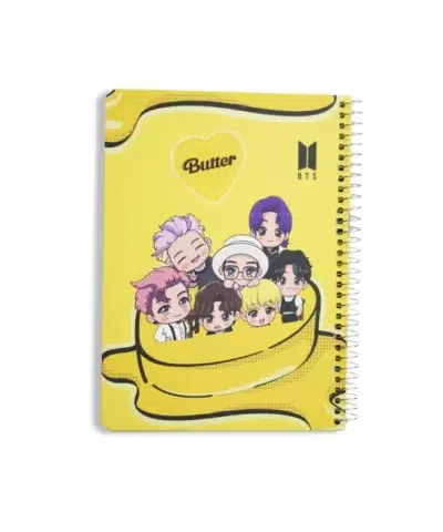 دفتر حاشیه دار سویل کد 605 طرح بی تی اس