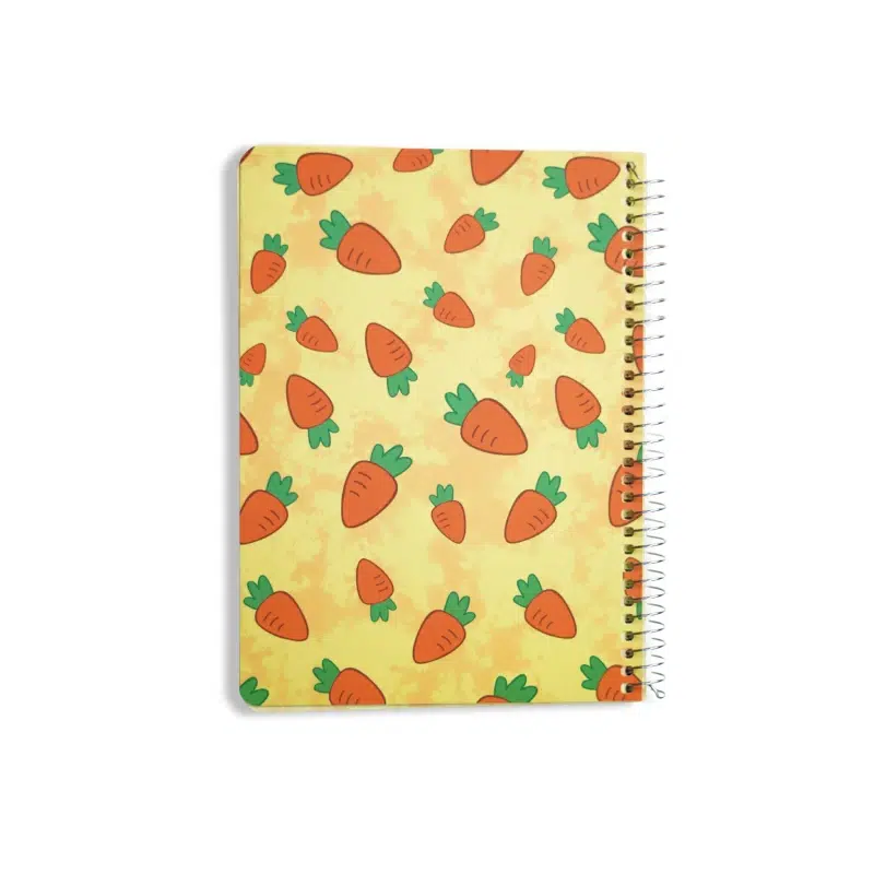 Sevile-notebook-with-margins-code-605-carrot-design-1