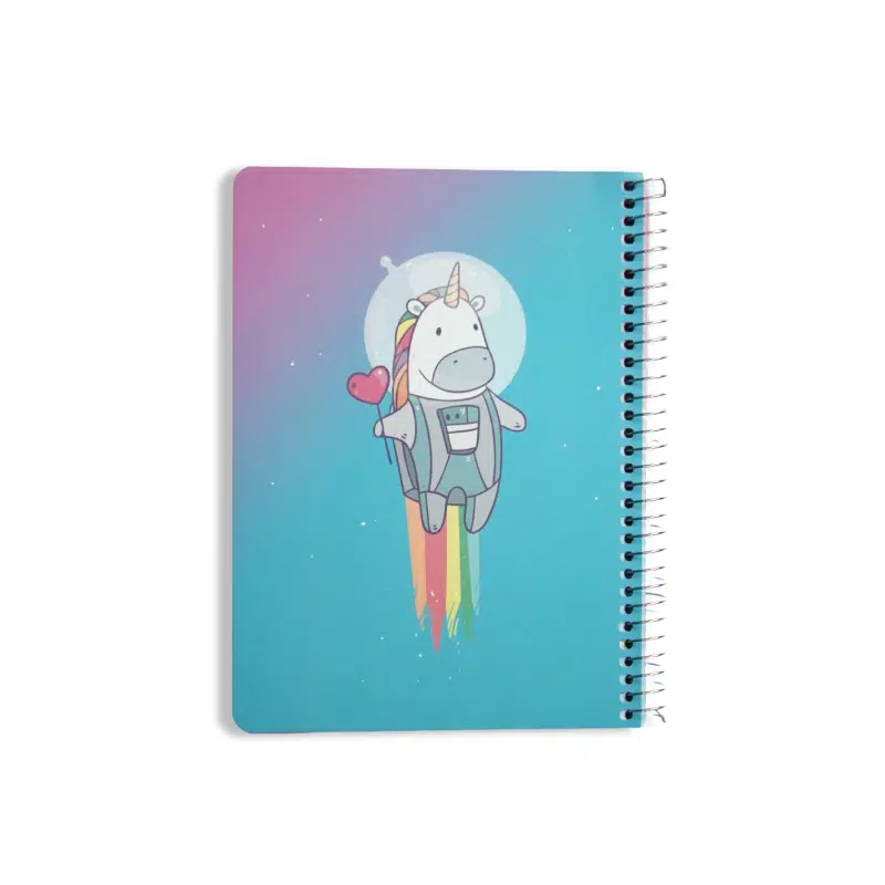 Sevile-notebook-with-margins-code-605-unicorn-design-1