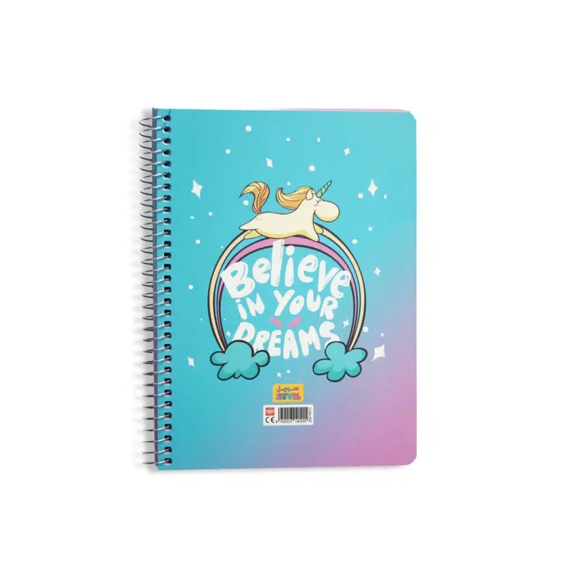 Sevile-notebook-with-margins-code-605-unicorn-design-2