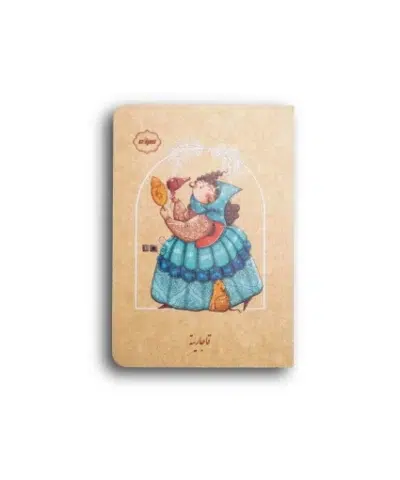 یادداشت قاجاریه مدل دختر درحال سشوار