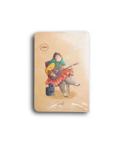 یادداشت قاجاریه مدل دختر گیتاریست