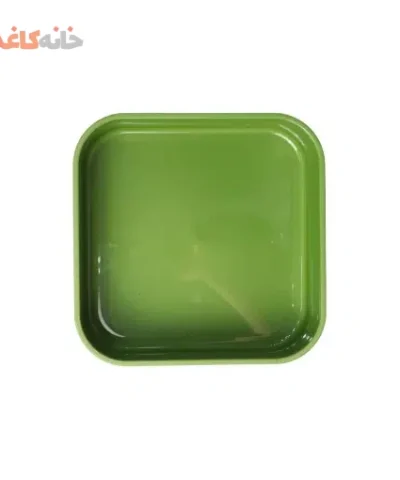 ظرف غذا مربع 1 طبقه انکیسا کد 101 رنگ سبز - Image 3