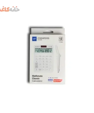 ماشین حساب 12رقم سفید سی کلاس کد cx-118c - تصویر 4