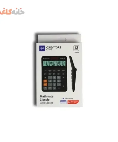 ماشین حساب 12رقم مشکی سی کلاس کد cx-118c - تصویر 3