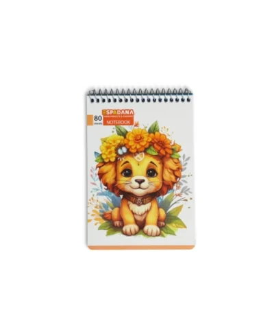 یادداشت 80برگ 1/8 طلقی  اسپادانا طرح شیر