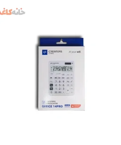 ماشین حساب 14رقم سفید سی کلاس کد CD-2788 - Image 4