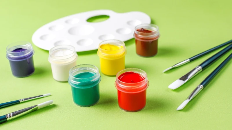 ظروف مناسب برای نگهداری رنگ گواش