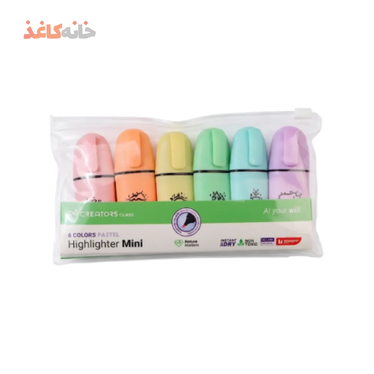 هایلایت کیفی مینی پاستلی سی کلاس (ماژیک علامت زن)