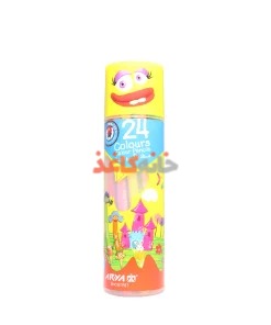 مدادرنگی 24رنگ استوانه اریا