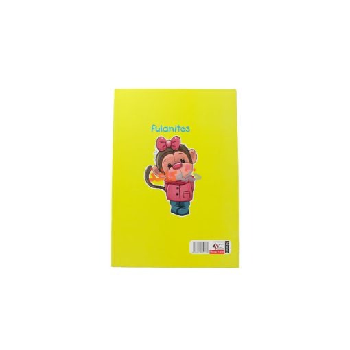 دفتر100برگ  ته چسب شفیعی طرح میمون زرد - Image 2