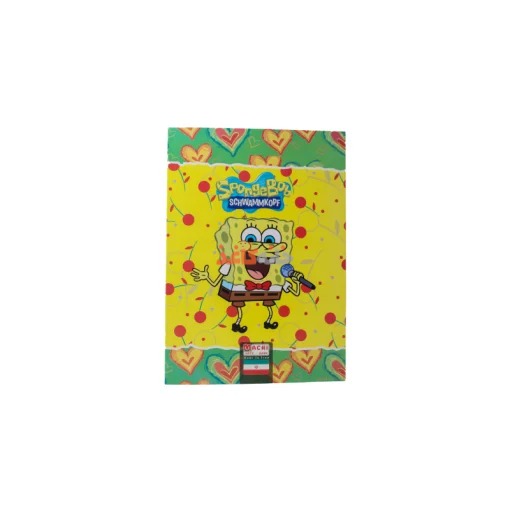 دفتر50برگ  ته چسب  طرح باب اسفنجی - Image 2