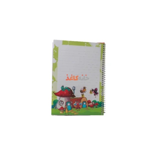 دفتر40برگ حاشیه دار یک شین طرح اسب تک شاخ - Image 5