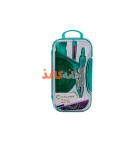 ست 7تیکه پرگار مکانیکی سیکلاس مدل سبز